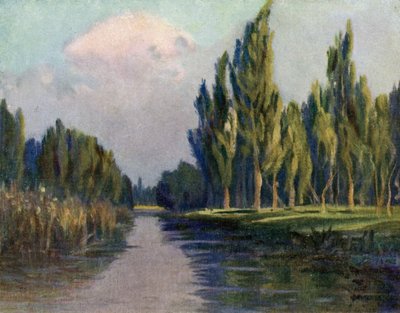 Poplar Trees of the Parana by Ernest William Christmas